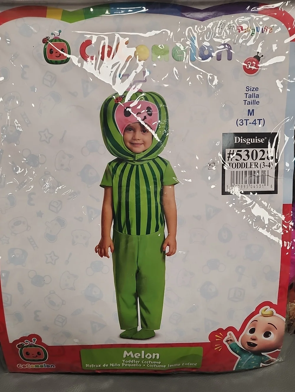 Melon Toddler Costume - Green - Unbranded
